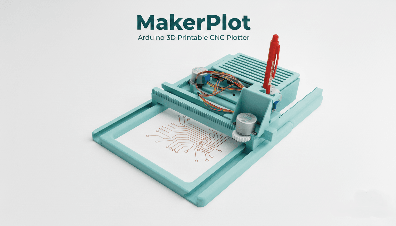 MakerPlot Arduino CNC plotter